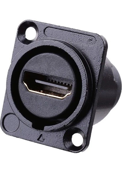 HDMI Uyumlu D Tipi Soket Ağ Fişi Şasi Panel Montajlı Ses Konektörü Metal Hd Havacılık Kablosu NOV-26A (Yurt Dışından) indirimleri