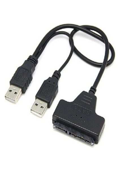 Yeni Sabit Disk Sürücüsü Sata 7 + 15 Pin 22 - USB 2.0 Adaptör Kablosu 2.5 Sata HDD Dizüstü Bilgisayar (Yurt Dışından)