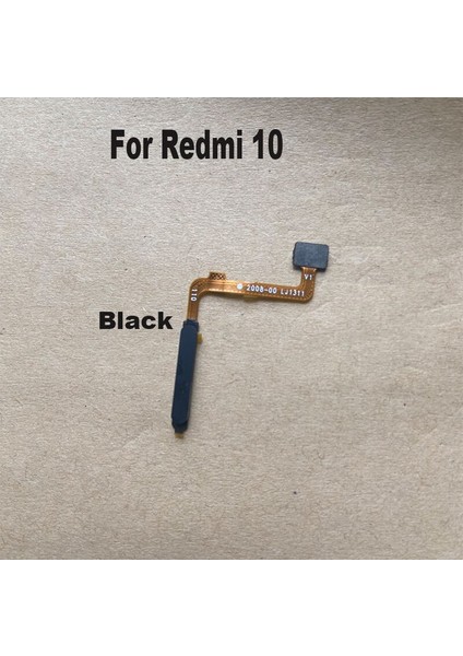 Orijinal Xiaomi Redmi Için 10 Prime 2022 Parmak Izi Sensörü Dokunmatik Kımlık Ana Düğme Menü Tarayıcı Şerit Konektörü Flex Kablo (Yurt Dışından)