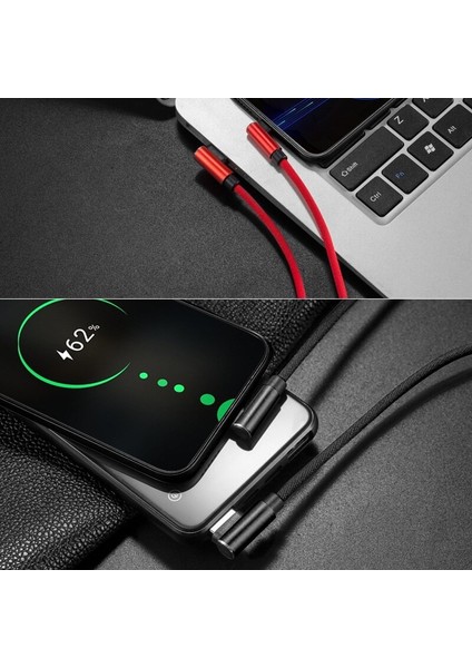 0.25M 90 Derece USB Veri Şarj Aleti Kablosu Akıllı Tablet Telefon Için Tip C Mikro USB Samsung Huawei Xiaomi Telefon Için Kısa Kablo Şarjı (Yurt Dışından) fırsatları