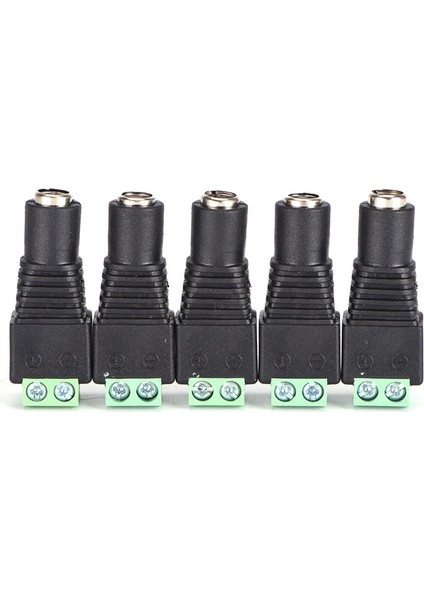 5 Adet/grup Dc 12 V Basınç Hattı Tipi Güç Fişi Adaptörü Konektörü LED Şerit Işık (Yurt Dışından) modelleri