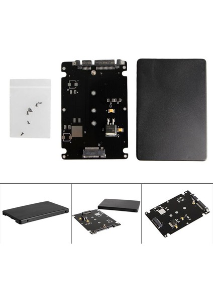 B+M Anahtar Soketi 2 M.2 (Sata) SSD - 2.5 Sata Adaptör Kartı, Kılıflı Yeni (Yurt Dışından) fiyatları
