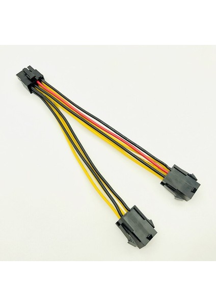H1111Z Bilgisayar Kablosu 15CM Pcı Express Pcı-E Çift 6pin Dişi 8pin Erkek Gpu Video Grafik Kartı Güç Adaptörü Kablosu 18AWG Yenı (Yurt Dışından) fiyatları