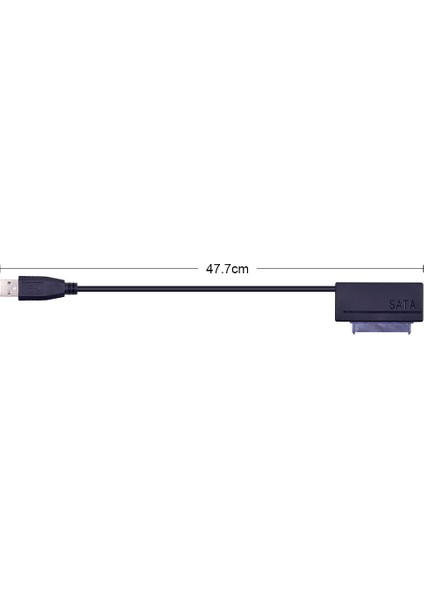 Chıpal Çift LED USB 2.0 Sata 3.0 7 + 15 22PIN Kablo Adaptörü Usb2.0 22 Pin Sata Iıı Dönüştürücü Için 2.5 ''hdd SSD Sabit Disk Sürücüsü (Yurt Dışından)