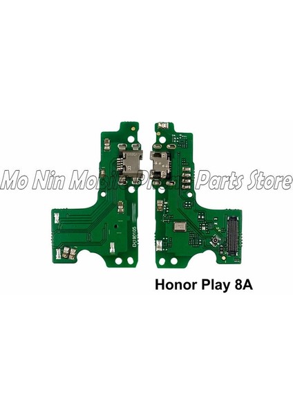 Yeni Mikrofon Modülü + USB Şarj Portu Kurulu Flex Kablo Konnektör Parçaları Huawei Honor Play 8A 8APRO 8c 8 Yedek (Yurt Dışından)