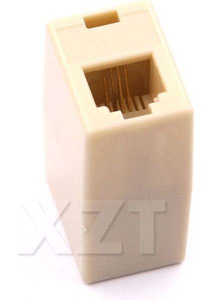 Sıcak Satış 10 Adet/grup RJ11 6 P 4c Telefon Düz Çoğaltıcı, Telefon Uzatma Kablosu Marangoz Adaptör Konnektörü (Yurt Dışından) modelleri