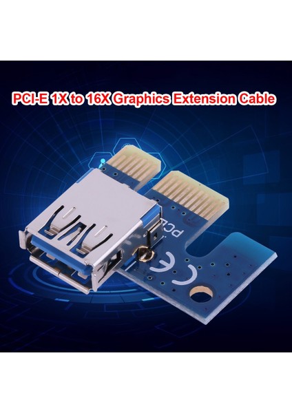 Pcı E X1 Adaptörü Pcıe 1x - USB 3.0 Adaptör Kartı Pcı Express Yükseltici Madencilik Btc Madenci Genişletme Kartı (Yurt Dışından) modelleri