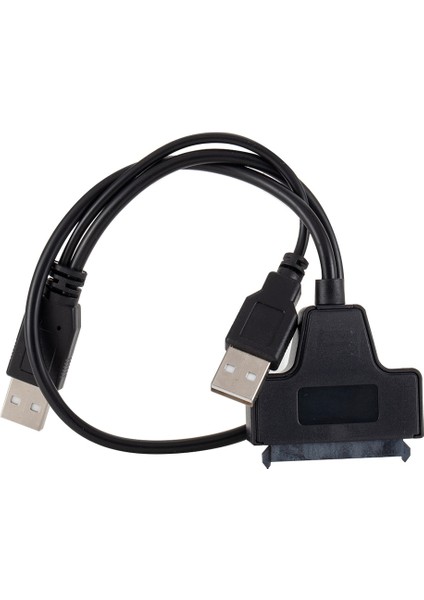 Harici Sata Sabit Sürücü Bağlantı Noktası Bağlantısı USB 2.0 - Sata 7 15 Pin Kablo Dönüştürücü Adaptör Için 2,5 Inç HDD SSD (Yurt Dışından)