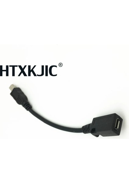Mini USB USB 2.0 5pin Mikro USB 2.0 5 Pinli Konnektör Kablosu 10CM Erkek Dişi Uzatma Kablosu (Yurt Dışından)