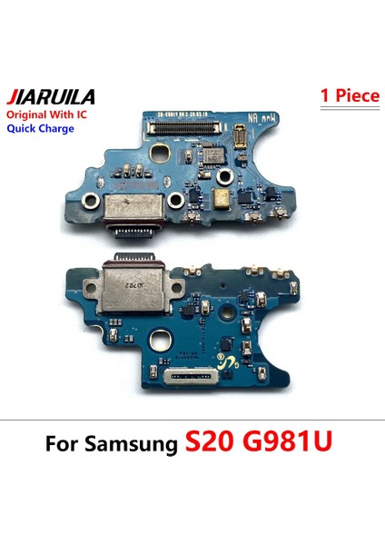 Orijinal USB Şarj Aleti Kurulu Flex Samsung Galaxy S20 S21 Artı Ultra Fe 4g 5g G981B USB Bağlantı Noktası Konnektörü Dock Esnek Şarj Kablosu (Yurt Dışından) indirimleri