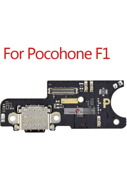 Adet USB Şarj Portu Konnektörü Flex Kablo Için Mikrofon Mikrofon ile Xiaomi Pocophone F1 Redmi Not 7 6 5 Pro Artı 7A 6A S2 (Yurt Dışından)
