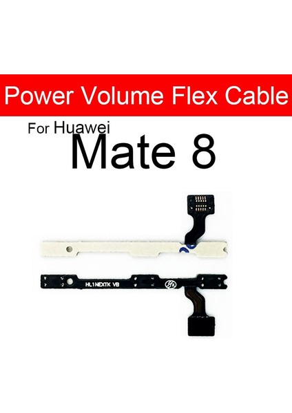 Güç Hacmi Flex Kablo Huawei Mate 7 8 9 10 20 20X 30 S Lite Pro Max Yan Güç Ses Düğmeleri Şerit Kablo Kablo Tamir (Yurt Dışından)