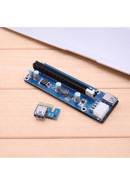 Pcı-E Yükseltici Kart 60 cm USB 3.0 Kablo Pcı Express 1x Ila 16X Genişletici Pcıe Adaptörü 8 Pın Gpu Madenci Madencilik Için (Yurt Dışından) fırsatları