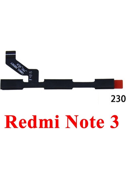 Ses Düğmesi Güç Anahtarı Açma Kapama Düğmesi Flex Kablo Xiaomi Redmi Için 3s 4A 5 Artı Not 2 5A 4 3 Pro Special Edition 4x Global (Yurt Dışından)