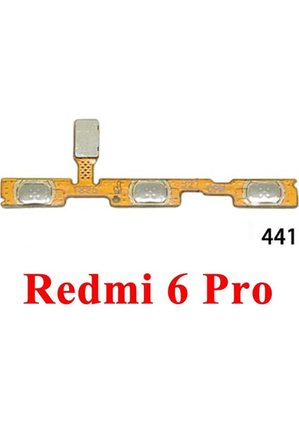 Ses Düğmesi Güç Anahtarı Açma Kapama Düğmesi Flex Kablo Xiaomi Redmi Için 3s 4A 5 Artı Not 2 5A 4 3 Pro Special Edition 4x Global (Yurt Dışından)