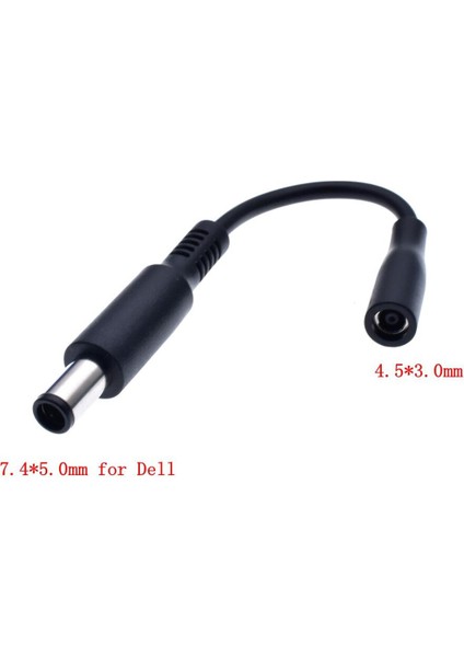 4.5x3.0mm Dişi 7.4x5.0mm Erkek Tak Dönüştürücü Dc Güç Adaptörü Konnektörü Dizüstü Bilgisayar Şarj Kablosu Dell Dizüstü Bilgisayar Şarj Cihazı (Yurt Dışından)