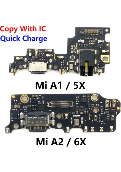Yeni Xiaomi Mi A1 A2 5x 6x A3 Lite USB Girişli Şarj Cihazı Dock Fiş Konnektörü Şarj Kartı Flex Kablo Mikrofon Mikrofon Kurulu (Yurt Dışından)