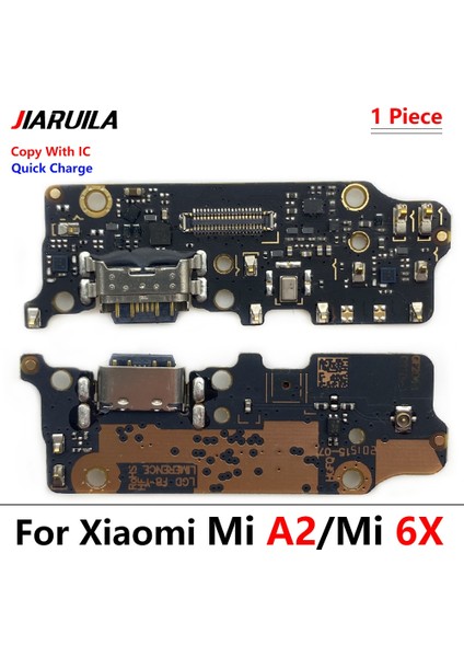 Yeni Xiaomi Mi A1 A2 5x 6x A3 Lite USB Girişli Şarj Cihazı Dock Fiş Konnektörü Şarj Kartı Flex Kablo Mikrofon Mikrofon Kurulu (Yurt Dışından)