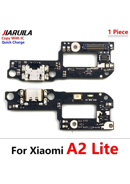 Yeni Xiaomi Mi A1 A2 5x 6x A3 Lite USB Girişli Şarj Cihazı Dock Fiş Konnektörü Şarj Kartı Flex Kablo Mikrofon Mikrofon Kurulu (Yurt Dışından)