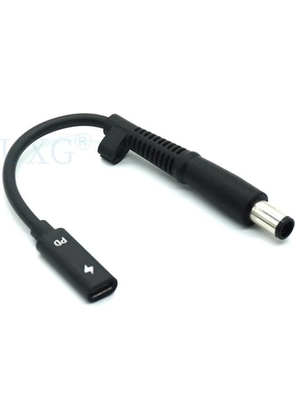 7.4x5.0mm Pin Jack ile USB Tip C Pd Güç Adaptörü Dönüştürücü Dc Fiş Konnektör Kablosu Kablosu Dell Laptop Şarj Cihazı (Yurt Dışından) indirimleri