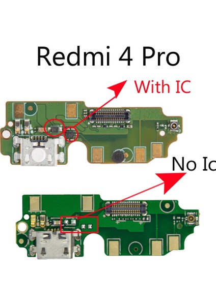 Şarj Cihazı Konektörü USB Şarj Portu Flex Kablo Xiaomi Redmi Için Not 4x 4 Pro 4A USB Şarj Aleti Mikrofon Kurulu (Yurt Dışından)