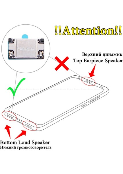 Ana Arka Alt Buzzer Zil Hoparlör Flex Kablo Xiaomi Redmi Için 4A 2A 3 3 S Not 3 Pro Özel Baskı 2 Se (Yurt Dışından) modelleri