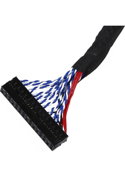 LCD Panel Ekran Için 30P S8 30-Pin'den 30-Pin 2-Kanal 8-Bit Lvds Kablosunu Sabitleyin (Yurt Dışından)