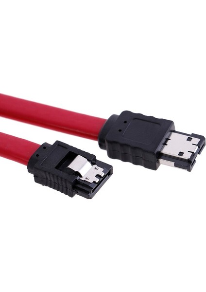 Esata Sata Kablosu Seri Ata Harici Sata Kablosu Adaptörü 7 Pin Erkek Dönüştürücü Adaptör Kablosu Korumalı Kablo 0.5 M/ 1 M (Yurt Dışından)