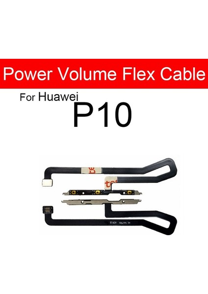 Güç Ses Düğmeleri Flex Kablo Huawei P7 P8 P9 P10 P20 Pro P10 P9 Artı P9 P8 Lite Mini 2016 2017 Yan Tuşları Anahtarı Flex Parça (Yurt Dışından)