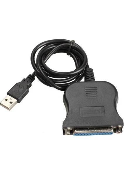USB 1.1 - DB25 Dişi Bağlantı Noktası Yazdırma Dönüştürücü Kablo Lpt USB Adaptör Adaptörü Lpt Kablosu Lpt - USB Kablosu Crod Tel Hattı Siyah Yeni (Yurt Dışından)