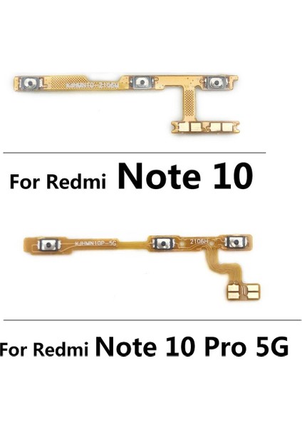 Xiaomi Mi 9t Pro Redmi K30 Pro Not 10 3 6 7 9 8 Pro 5g Not 4x5 9s Güç Ses Tuşu Düğmesi Kontrol Flex Kablo Değiştirme (Yurt Dışından)