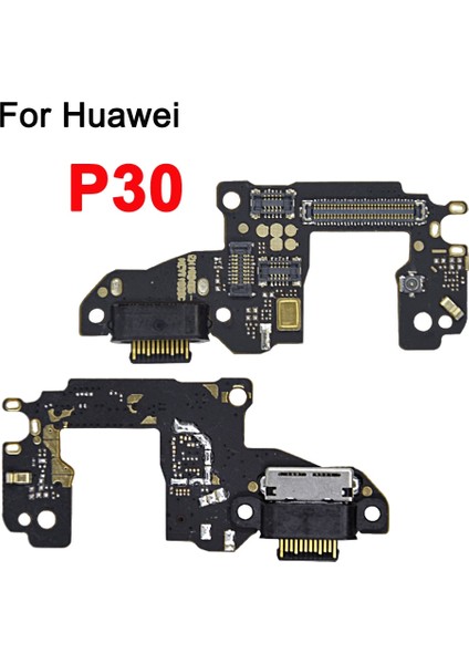 Adet Marka Huawei P9 P10 20 30 40 Pro Lite Artı USB Yuva Konnektörü Şarj Portu Şarj Flex Kablo Mikrofon Modülü Kurulu (Yurt Dışından)