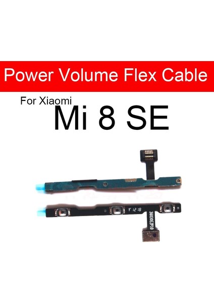 Güç Açma Kapama Düğmesi Ses Yan Anahtar Flex Kablo Xiaomi Mi 8 9 Cc9 CC9E 9t Pro 8se 9 Se Not 10 Pro Lite Yedek Parçalar (Yurt Dışından) fırsatları