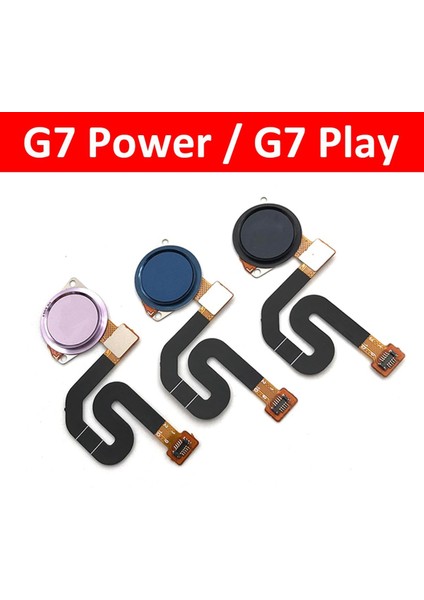 G7 Oyun Parmak Izi Sensörü Ev Dönüş Tuşu Menü Düğmesi Şerit Kablo Kablosu Motorola Moto G7 G8 Güç/g7 Oyun Artı (Yurt Dışından)