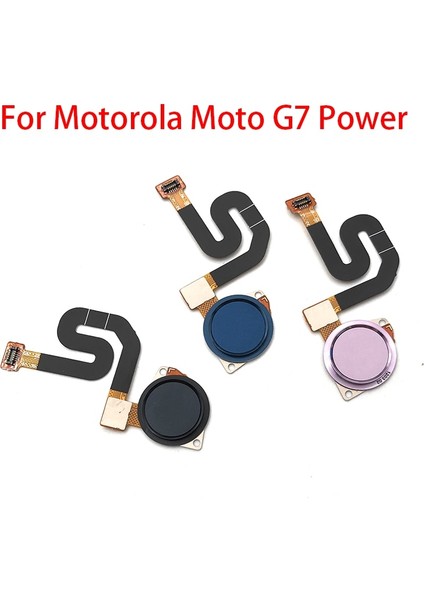 G7 Oyun Parmak Izi Sensörü Ev Dönüş Tuşu Menü Düğmesi Şerit Kablo Kablosu Motorola Moto G7 G8 Güç/g7 Oyun Artı (Yurt Dışından) fiyatları