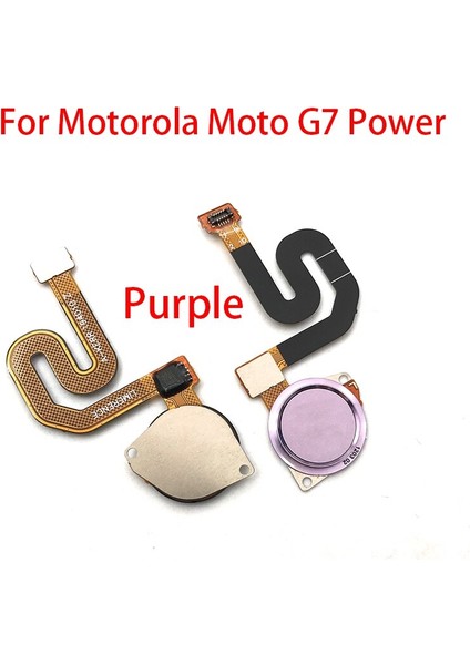 G7 Oyun Parmak Izi Sensörü Ev Dönüş Tuşu Menü Düğmesi Şerit Kablo Kablosu Motorola Moto G7 G8 Güç/g7 Oyun Artı (Yurt Dışından) fırsatları