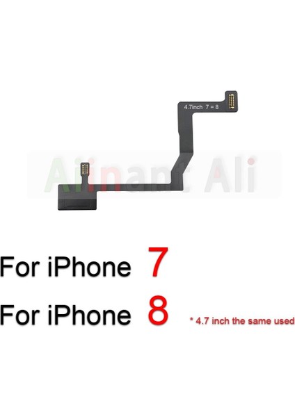 Geri Dönüş Tam Fonksiyonlu Ana Sayfa Düğmesi Flex iPhone 6 6s 7 8 Artı 5s Se Orijinal Ev Uzatma Konektörü Flex Kablo No Touch Id (Yurt Dışından)