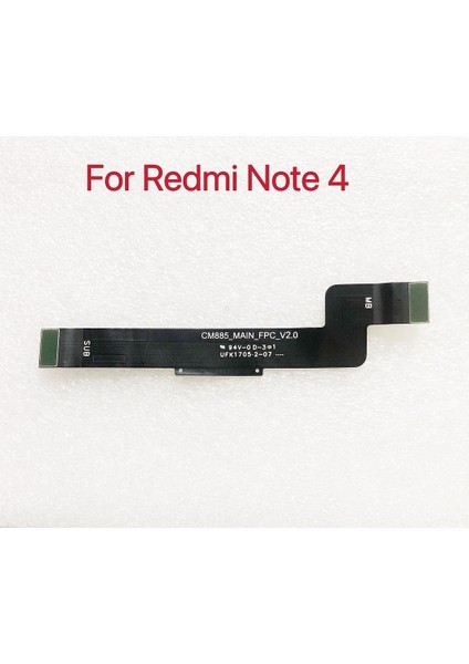 Yeni Ana Anakart Konektörü Flex Kablo Parçaları Xiaomi Redmi Için Not 2 3 4 4x 4xpro 5 5A 6 7 8 Pro (Yurt Dışından)