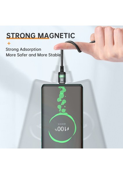 Kuulaa Cep Telefonu Şarj Kablosu Kablosu USB C Tipi Tel Mikro Manyetik USB Şarj Kabloları iPhone 14 13 Samsung Huawei Xiaomi Için (Yurt Dışından) indirimleri