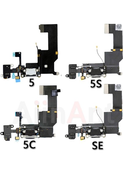 Orijinal Alt USB Bağlantı Noktası Şarj Cihazı Kurulu Yuva Konnektörü Şarj Flex Kablo iPhone 5 S 5 Se 6 6 S 7 Artı Telefon Parçaları (Yurt Dışından) fiyatları