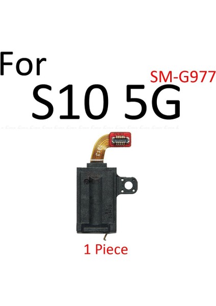 Kulaklık Jakı Ses Bağlantı Noktası Konektörü Flex Kablo Samsung Galaxy S7 Kenar S8 S9 S10 Artı S10E Not 10 Lite 8 9 Kulak Kulaklık Parçası (Yurt Dışından)