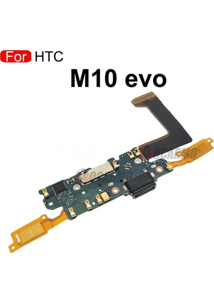 Htc 10 Için M10 M10 Evo USB Hızlı Şarj Standı Bağlantı Noktası Mikrofon ve Güç Düğmesi Flex Kablo Onarım Yedek Parçalar (Yurt Dışından)