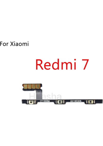 Xiaomi Redmi Için 8 7 6 Pro 7A Not 6 7 8 Pro Güç Ses Düğmesi Açma Kapama Düğmesi Flex Kablo (Yurt Dışından)