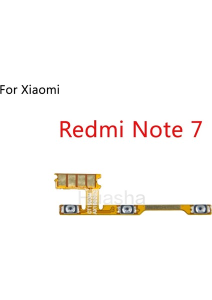 Xiaomi Redmi Için 8 7 6 Pro 7A Not 6 7 8 Pro Güç Ses Düğmesi Açma Kapama Düğmesi Flex Kablo (Yurt Dışından)