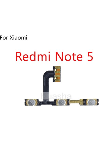 Xiaomi Redmi Için 8 7 6 Pro 7A Not 6 7 8 Pro Güç Ses Düğmesi Açma Kapama Düğmesi Flex Kablo (Yurt Dışından)