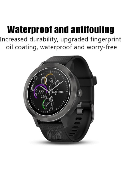Temperli Cam Ekran Koruyucu Film Garmin Vivoactive 3 Trainer Akıllı Saat Çizilmeye Dayanıklı Koruyucu Kapak Aksesuarları (Yurt Dışından) indirimleri
