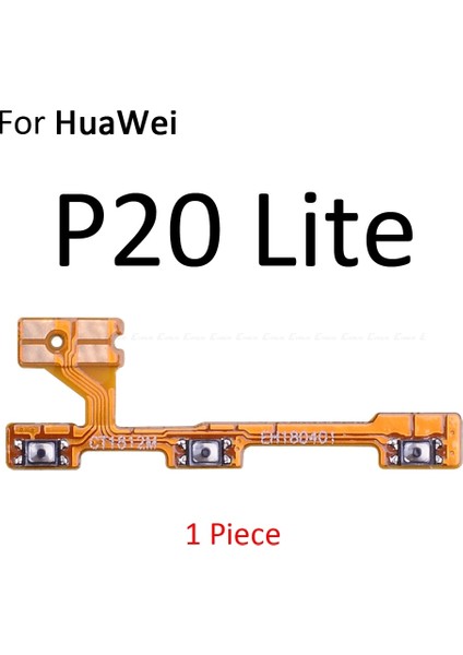 Güç Açık Kapalı Sessiz Anahtarı Kontrol Tuşu Ses Düğmesi Flex Kablo Huawei Honor View 10 Mate 20 x P20 Pro Lite 8x Parçaları (Yurt Dışından) fırsatları