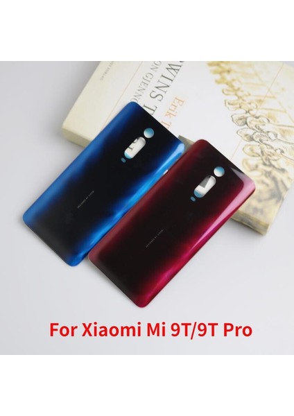 Arka Konut Xiaomi Mi 9t Pro Mi 9t Cam Arka Pil Kapağı Onarımı Telefon Pil Kapı Kasasını Mi Logosu ile Değiştirin (Yurt Dışından)