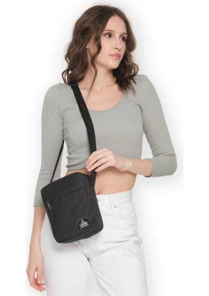 Geniş Ön Cepli Unisex Free Bag Omuz Askılı Çanta Çapraz Askılı Çanta