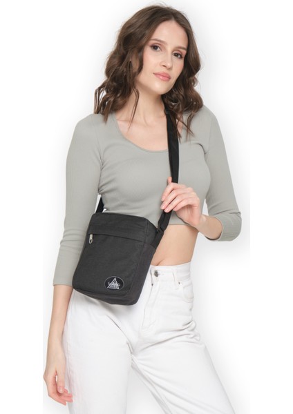 Geniş Ön Cepli Unisex Free Bag Omuz Askılı Çanta Çapraz Askılı Çanta